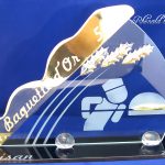 Trophée boulangerie en verre - Trophée d’ excellence Baguette d’or - Artisan - Création d’art artisanale 2015 - Art Verrier - La Gacilly