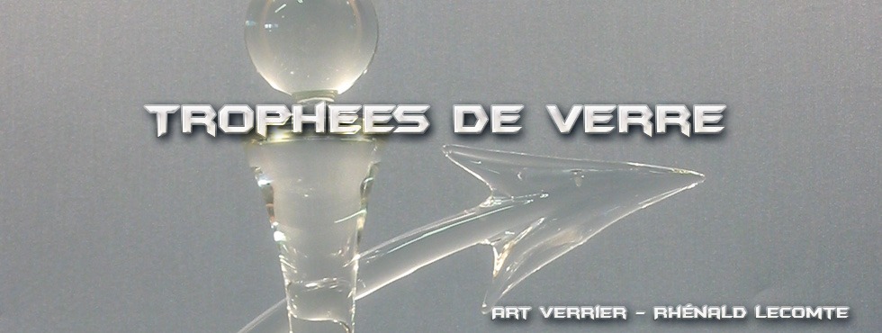 Trophée d'art Entreprise - Trophées Art Verrier