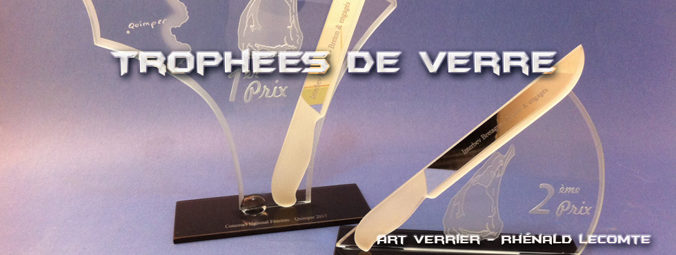 Trophées cuisine et gastronomie - Trophées de l’excellence artisanale - Art Verrier